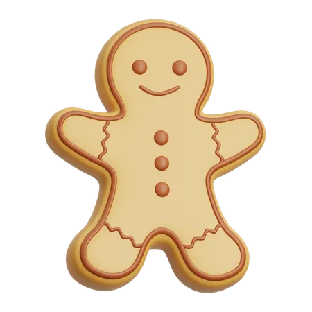 Gingerbread  3D Icon