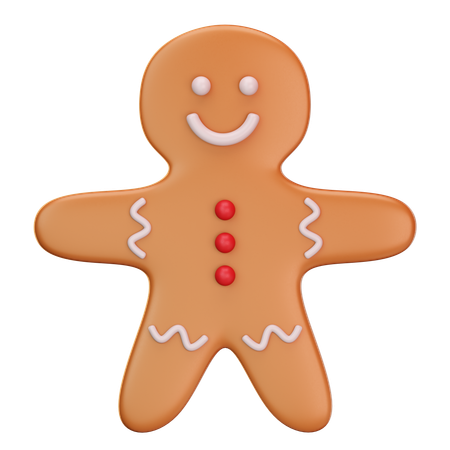 Gingerbread  3D Icon