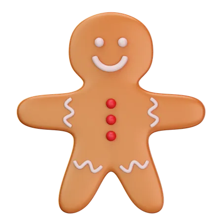 Gingerbread  3D Icon