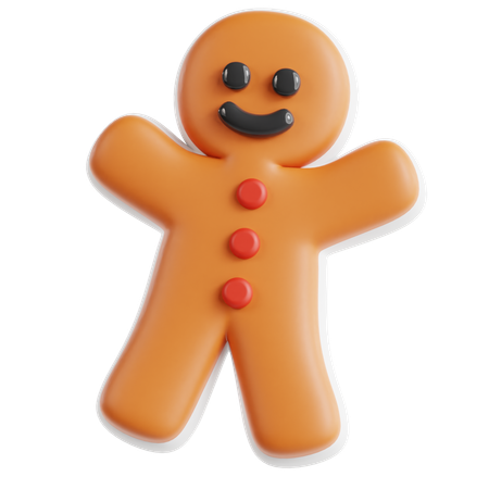 Gingerbread  3D Icon