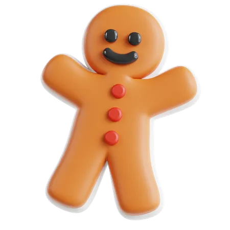 Gingerbread  3D Icon