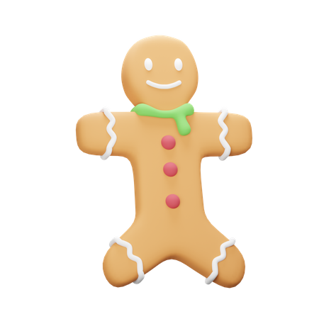 Gingerbread  3D Icon