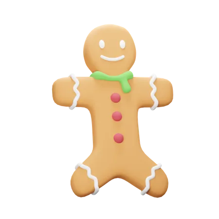 Gingerbread  3D Icon