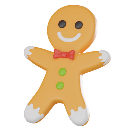 Gingerbread  3D Icon