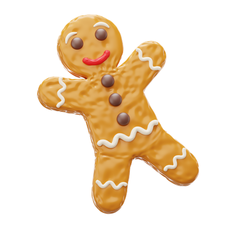 Gingerbread  3D Icon