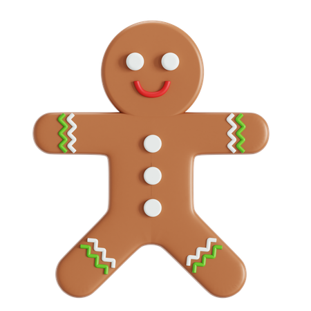 Gingerbread  3D Icon