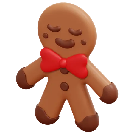 Gingerbread  3D Icon