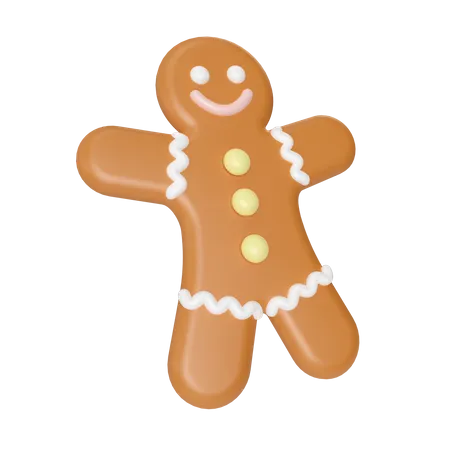 Gingerbread  3D Icon