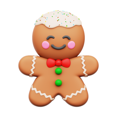 Gingerbread  3D Icon