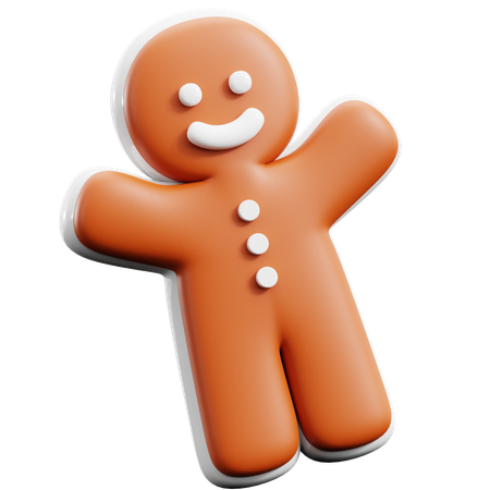 Gingerbread  3D Icon