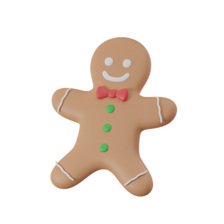 Gingerbread  3D Icon