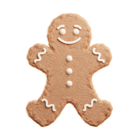 Gingerbread  3D Icon