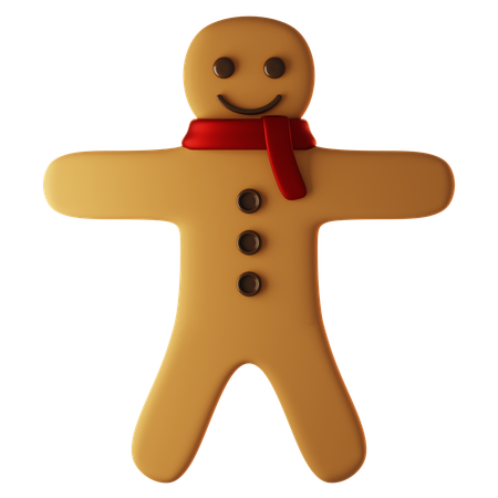 Gingerbread  3D Icon