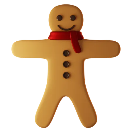 Gingerbread  3D Icon