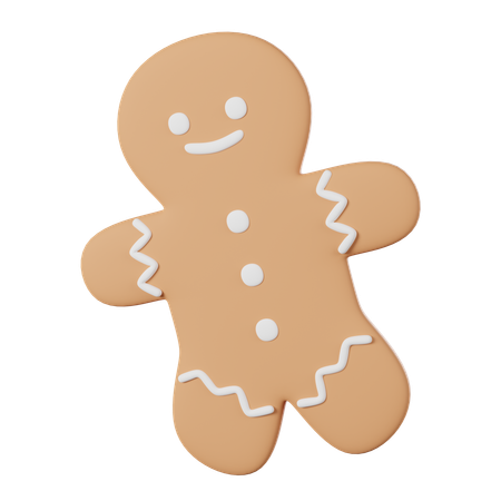 Gingerbread  3D Icon