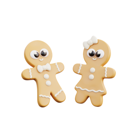 Gingerbread  3D Icon