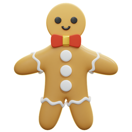 Gingerbread  3D Icon