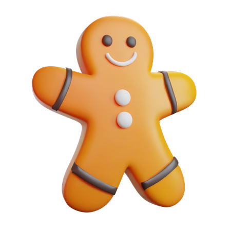 Gingerbread  3D Icon