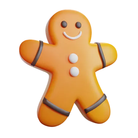 Gingerbread  3D Icon