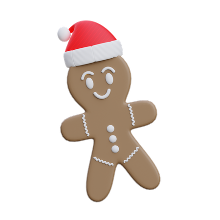 Gingerbread  3D Icon