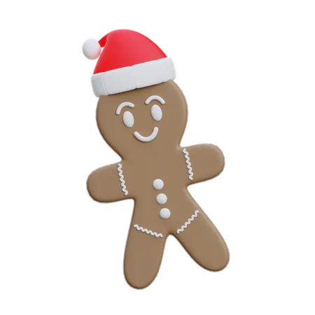 Gingerbread  3D Icon