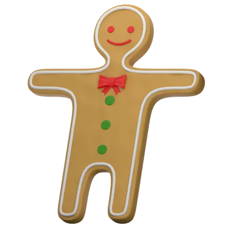 Gingerbread  3D Icon