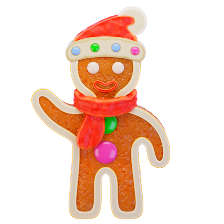 Gingerbread  3D Icon