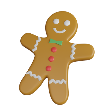 Gingerbread  3D Icon