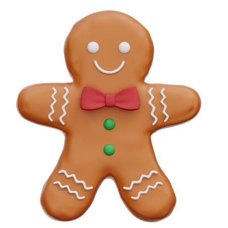 Gingerbread  3D Icon