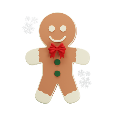 Gingerbread  3D Icon