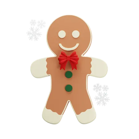 Gingerbread  3D Icon