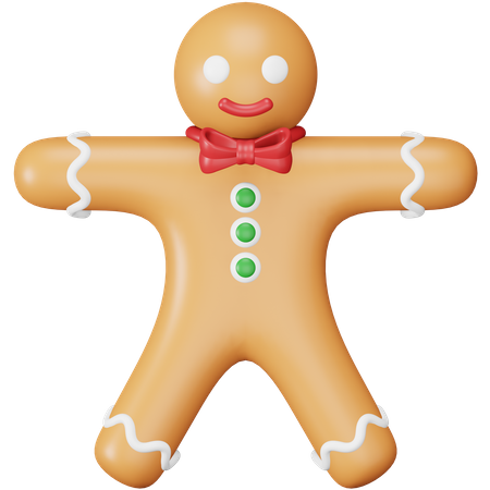 Gingerbread  3D Icon