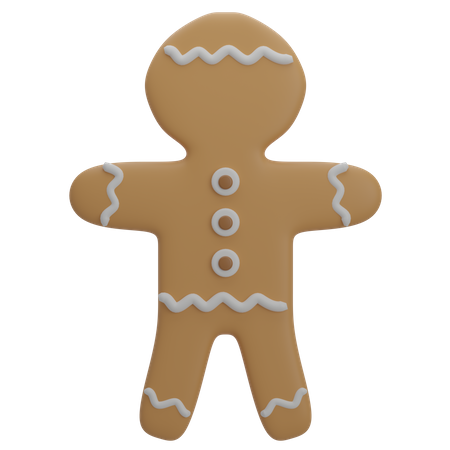 Gingerbread  3D Icon