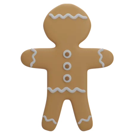 Gingerbread  3D Icon