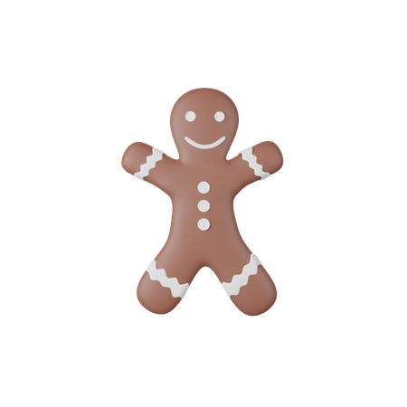 Gingerbread  3D Icon