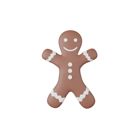 Gingerbread  3D Icon