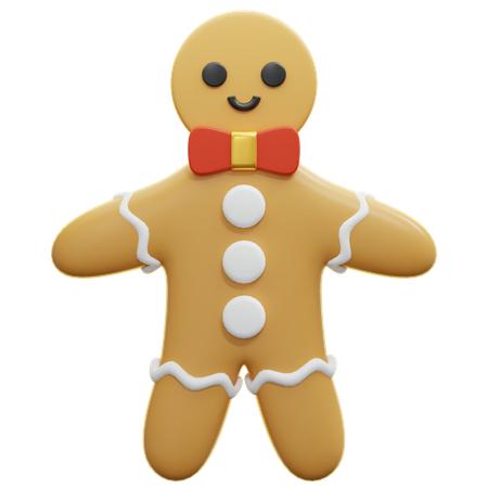 Gingerbread  3D Icon