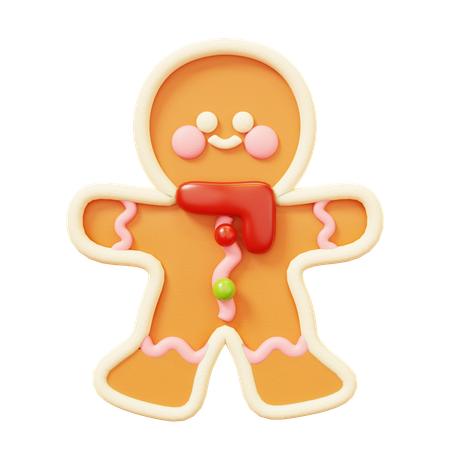 Gingerbread  3D Icon