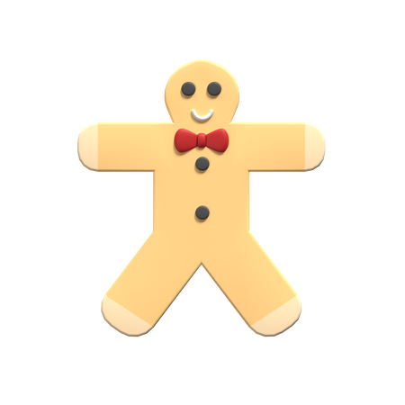 Gingerbread 3D Icon