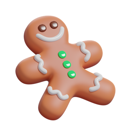 Gingerbread Cookies  3D Icon