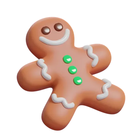 Gingerbread Cookies  3D Icon