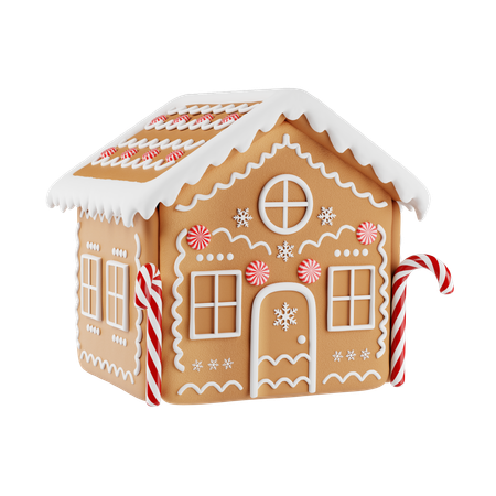 Gingerbread House  3D Icon