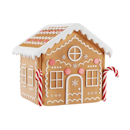 Gingerbread House  3D Icon