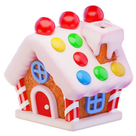 Gingerbread House  3D Icon