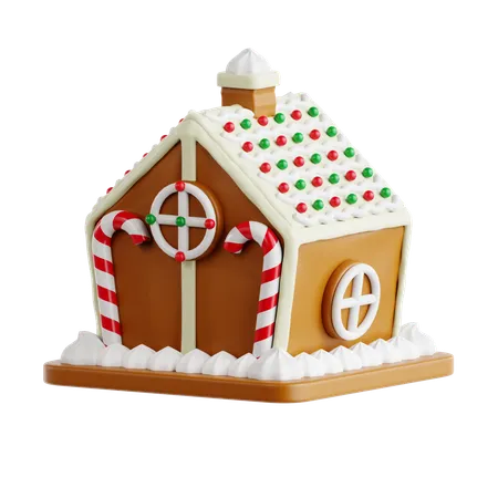 Gingerbread House  3D Icon