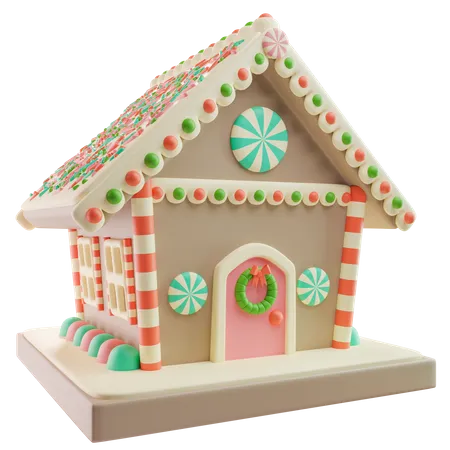 Gingerbread House  3D Icon