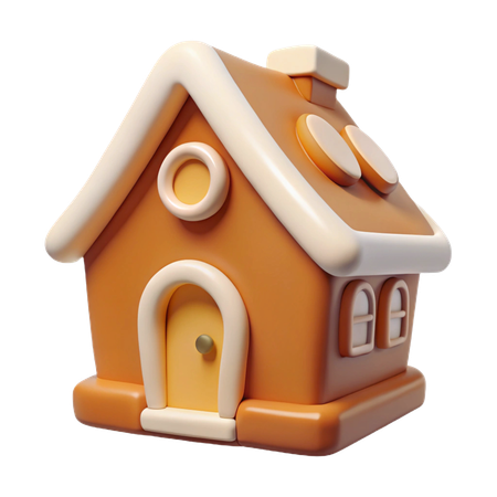 Gingerbread House  3D Icon