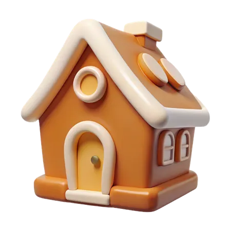 Gingerbread House  3D Icon