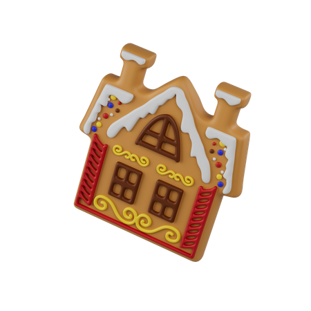 Gingerbread House  3D Icon