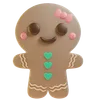 Gingerbread Lady Cookie